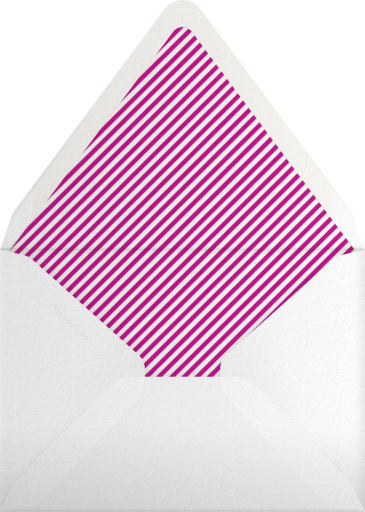 Stripe Border - Paperless Post Envelope