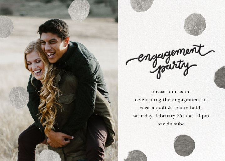 Big Dot Engagement (Photo) by Sugar Paper