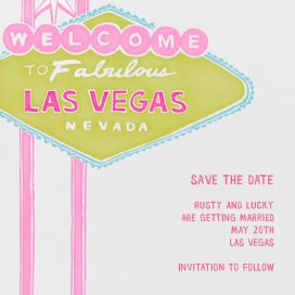Vegas Welcome - Bachelorette Party Invitation by Paperless Post