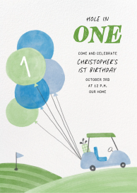 Hole in One by Paperless Post