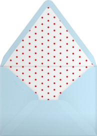 Easter Bunny Cake Invitation Envelope