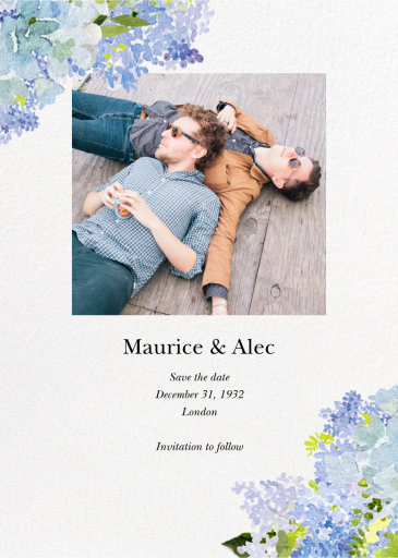 Wild Lilac - Save the Date by Felix Doolittle