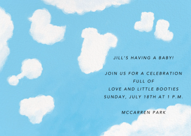 Baby Daydreams - Baby Shower Invitation by Paperless Post