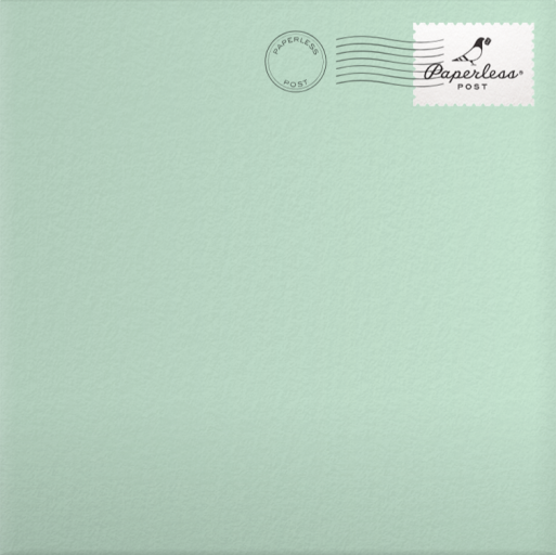 Yule Blooms - Paperless Post Envelope