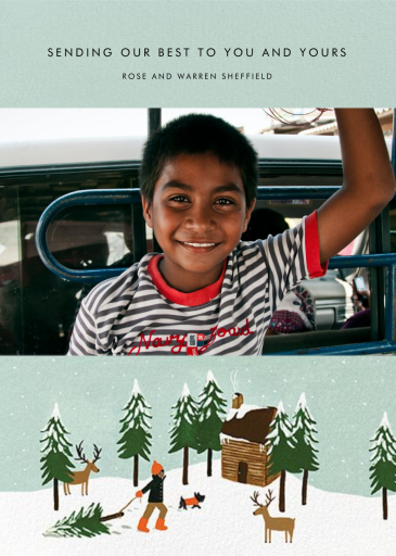 Christmas Cabin (Photo) by Rifle Paper Co.