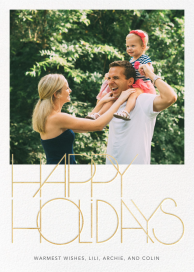 Avant-Garde Holiday - Greeting Card by Paperless Post