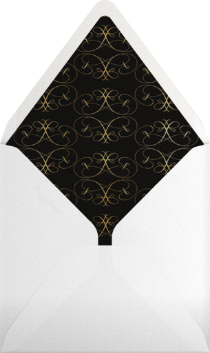 Gold Blossom Thank You - Bernard Maisner Envelope