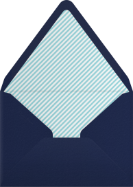 Painted Circle (Foil) - Paperless Post Envelope