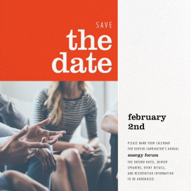 Edition - Event Save the Date by Paperless Post