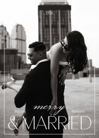 Swept Away Photo - Holiday Card by Paperless Post