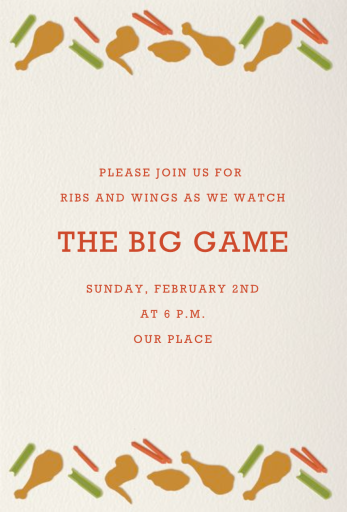 Bar Food by Paperless Post