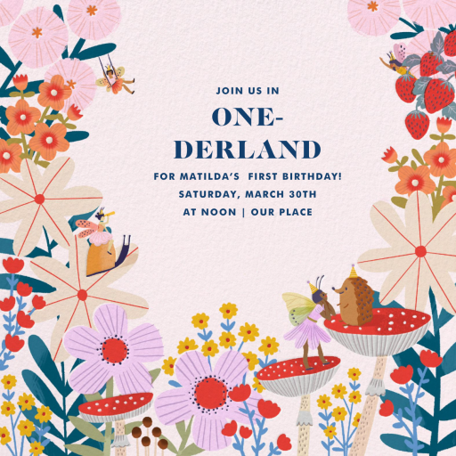 Fairy Good Time - Invitation by Hello!Lucky