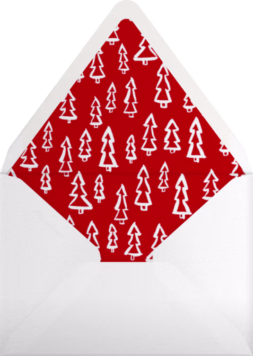 Holiday Holly - Linda and Harriett Envelope