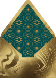 Moon and Lantern - Paperless Post Envelope