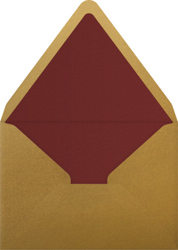 Gulab Border - Chand Sitara Envelope