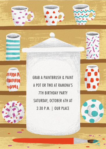 Time to Kiln by Paperless Post