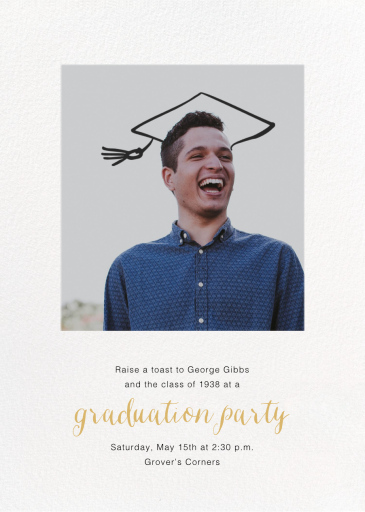 Thinking Cap - Invitation by Paperless Post