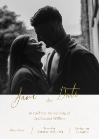 Romantic Photo - Save the Date by Paperless Post