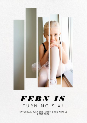 Five Dancing Photo Strips by Paperless Post