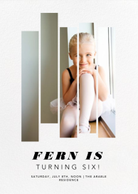 Five Dancing Photo Strips by Paperless Post