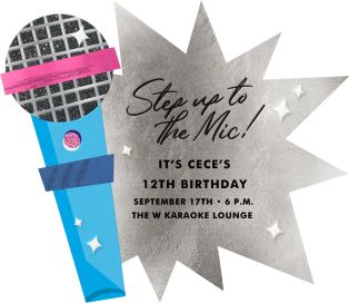K-Pop Dance Party Invitation