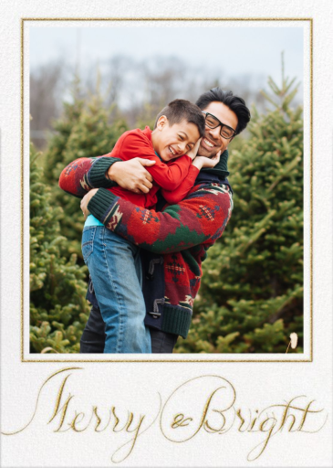 Merry Memory - Holiday Card by Bernard Maisner