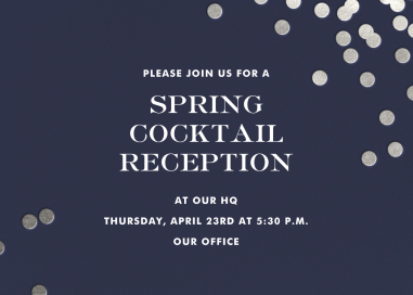 Confetti kate spade new york - Cocktail Party Invitation by kate spade new york