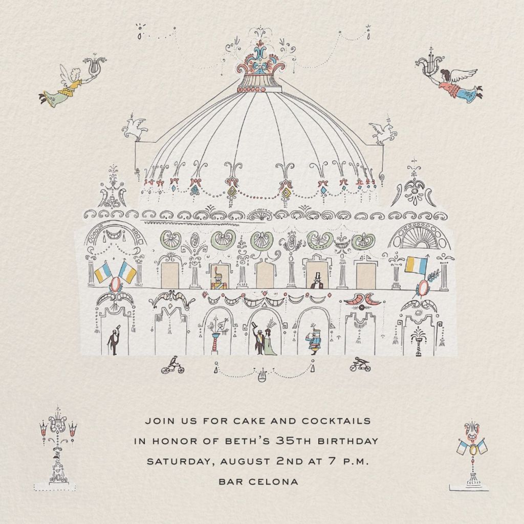 Royal Attendants Invitation