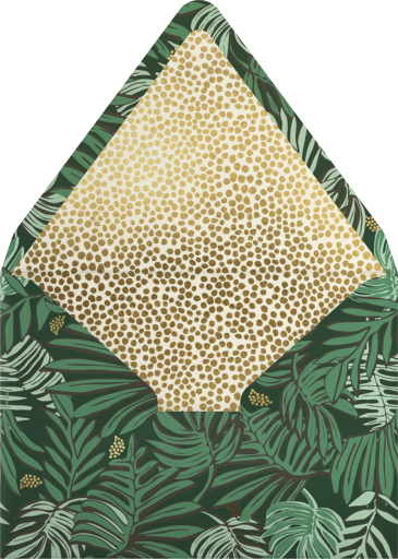 Jungle Canopy - Jungalow Envelope