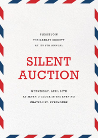 Par Avion - Fundraiser Invitation by Paperless Post