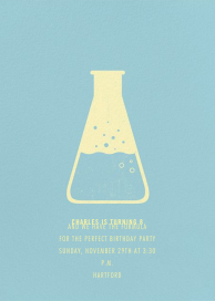 ‪Erlenmeyer Flask‬ by Paperless Post