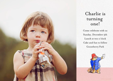 Paddington's Passport (Photo) - Birthday Invitation by Paddington Bear
