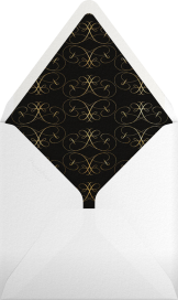 Gold Blossom Thank You - Bernard Maisner Envelope