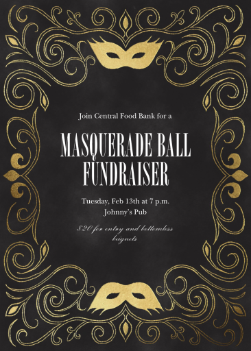 Mask Up - Invitation by Paperless Post