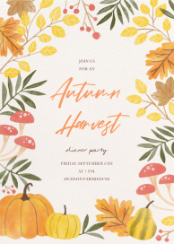 Fall in Love - Fall Party Invitation by Paperless Post