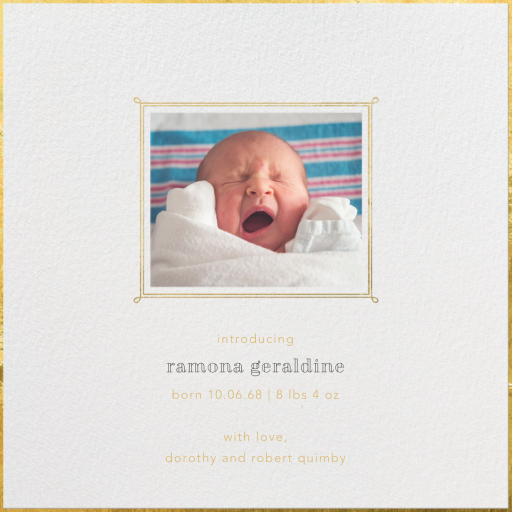 Traditional Frame by Paperless Post