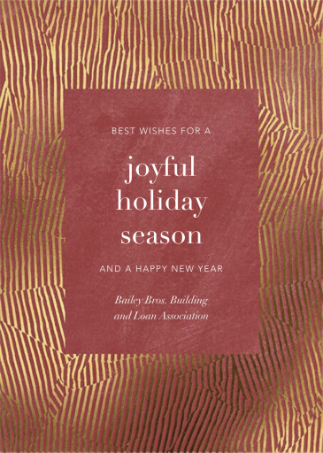 Avalon - Business Holiday Card by Kelly Wearstler
