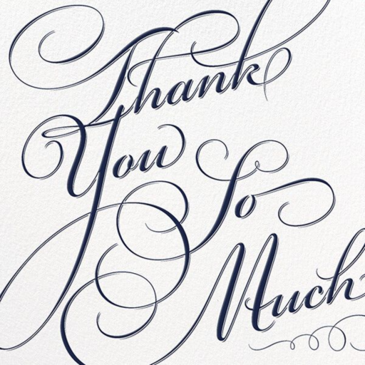 Script - Thank You So Much by Paperless Post