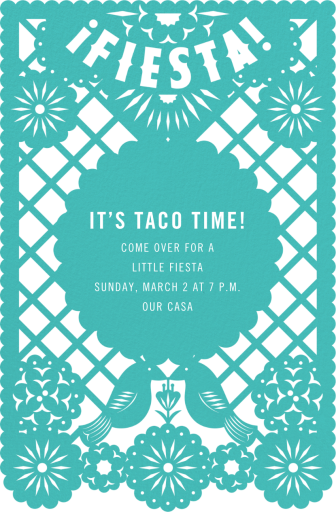 Fiesta Banner - Party Invitation by Paperless Post