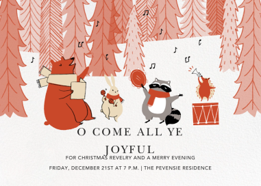 Critters' Carol by Paperless Post