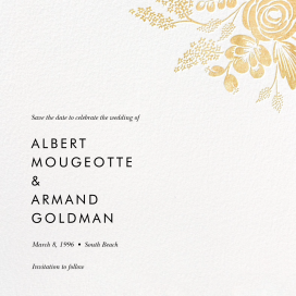 Heather and Lace (Save the Date) by Rifle Paper Co.