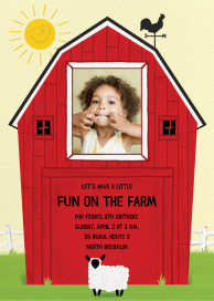 Barn Raising by Paperless Post