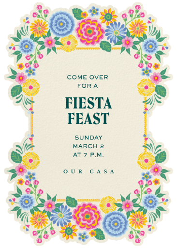 Floral Fiesta - Fiesta Invitation by Paperless Post