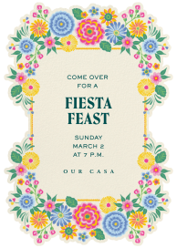 Fiesta floral de Paperless Post