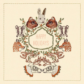 Holiday Crest - Greeting Card by Coral & Tusk