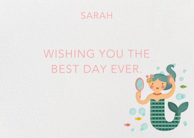 Mermaid (Stationery) - Stationery by Petit Collage