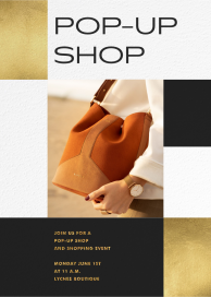 Tetromino - Shopping Event Invitation by Paperless Post