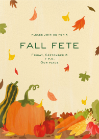 Sky Fall - Fall Party Invitation by Paperless Post