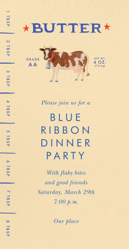 Butter Join Us - Dinner Party Invitation by Rifle Paper Co.