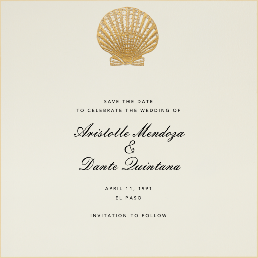 Scallop Shell by Bernard Maisner